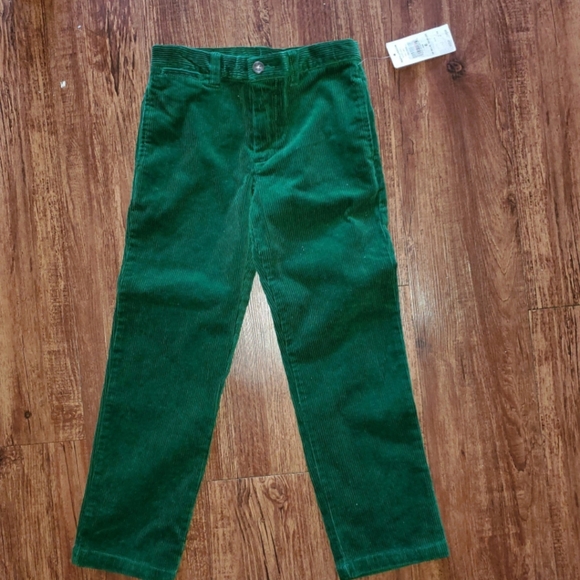 New POLO Ralph Lauren Toddler Boys Holiday True Emerald Corduroy